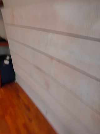 Cabecero Rústico Madera Blanco