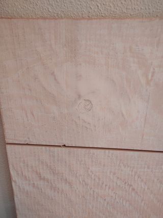 Cabecero Rústico Madera Blanco