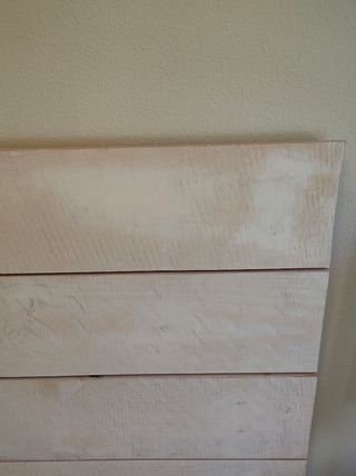 Cabecero Rústico Madera Blanco