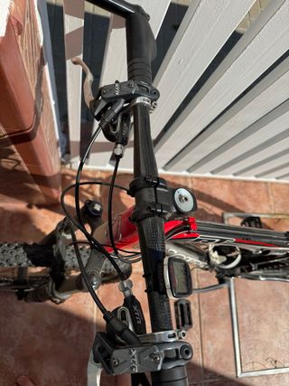 Bicicleta Ghost Full Suspension Roja