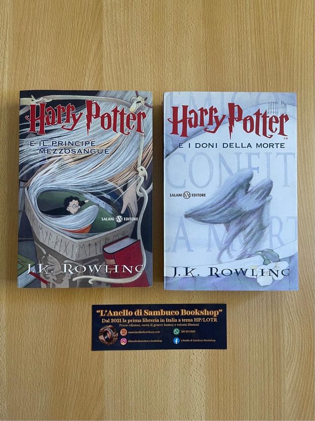 Harry Potter ultimi due volumi vecchia traduzione