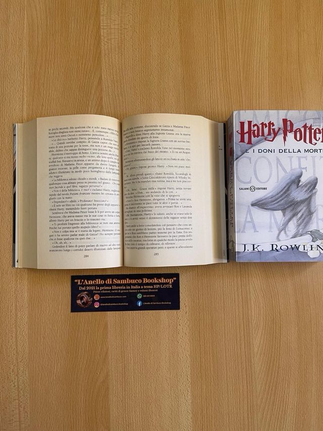 Harry Potter ultimi due volumi vecchia traduzione