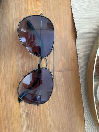 Gafas Aviador Bridgestone Negras y Marrones