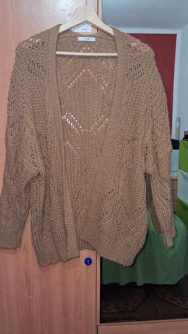 Cárdigan de punto mujer talla única