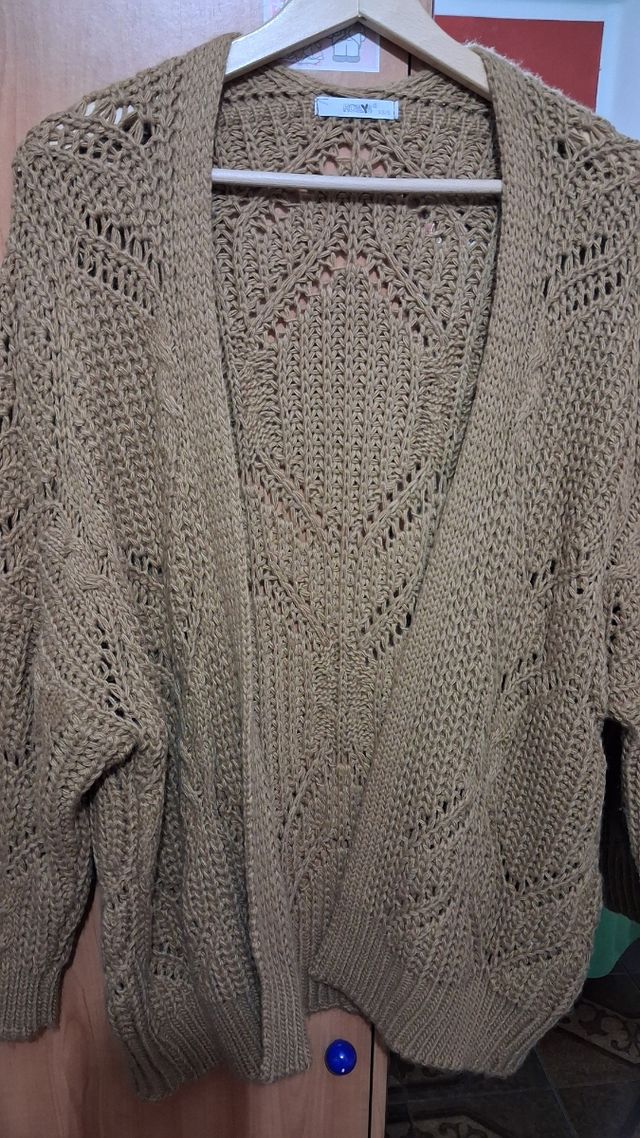 Cárdigan de punto mujer talla única