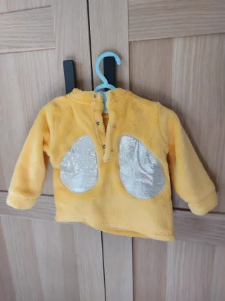 Conjunto Jersey y Gorrito Abeja Bebé 12 meses
