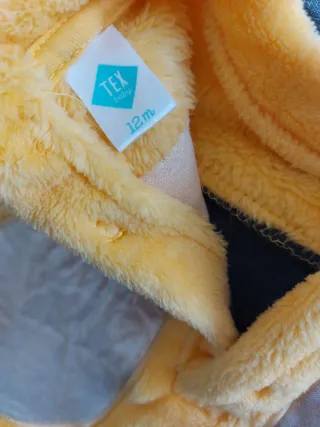 Conjunto Jersey y Gorrito Abeja Bebé 12 meses

