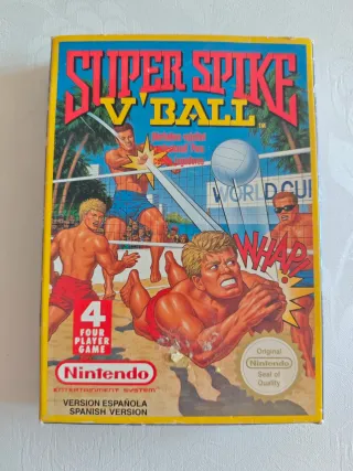 Super Spike VBall Nintendo NES Español