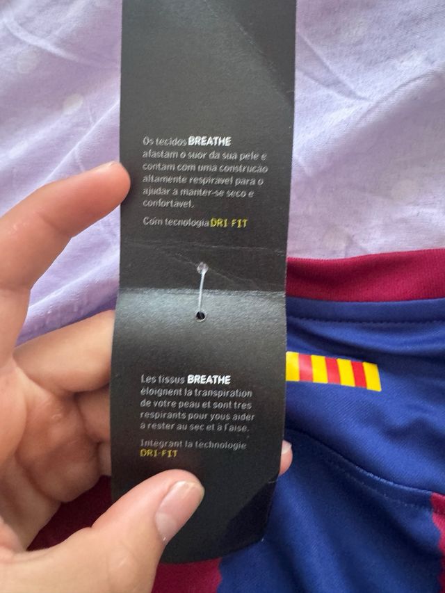 Conjunto FC Barcelona 2024 de niño