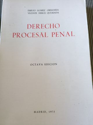 Derecho Prrocesal civil y Penal. 3 volúmenes 