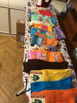 16 pares calcetines sin estrenar T. Única