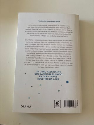 Hábitos atómicos: Cambios pequeños, resultados ...