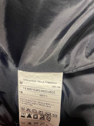 Piumino invernale Sisley bambino