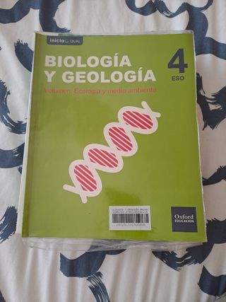 Inicia Biología y Geología 4.º ESO. Libro del a...
