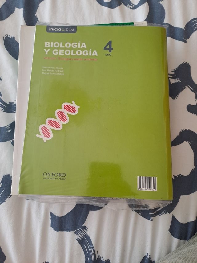 Inicia Biología y Geología 4.º ESO. Libro del a...