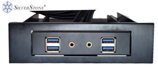 FRONTAL 5.25 A 2.5 + HUB USB 3 + SONIDO.
