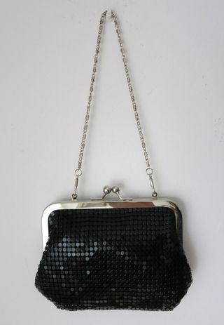 Bolso negro lentejuelas