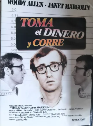 DVD Toma el Dinero y Corre Woody Allen