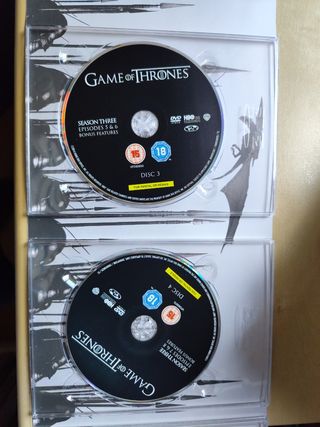 Juego de Tronos T3 DVD