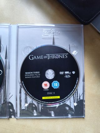 Juego de Tronos T3 DVD