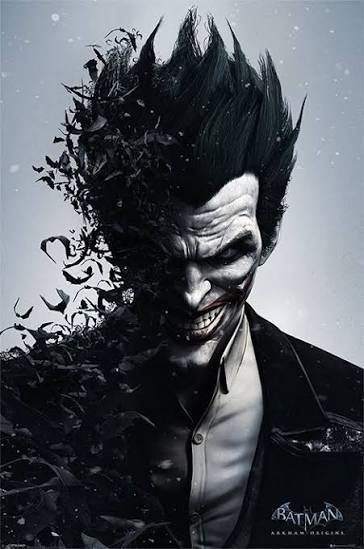 Póster original Joker Batman Arkham Origins