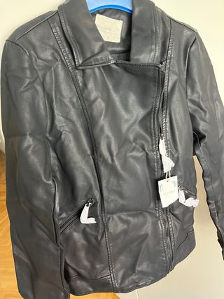 Chaqueta efecto piel Unit Talla S
