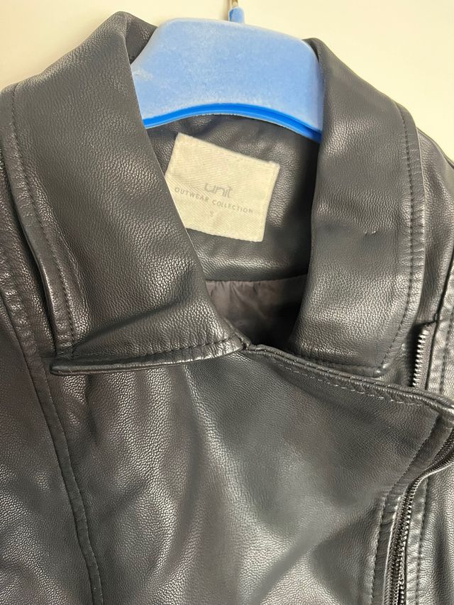Chaqueta efecto piel Unit Talla S