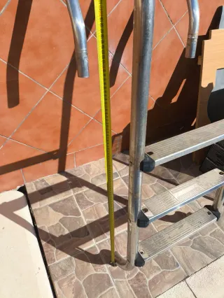 Escalera Piscina Metal