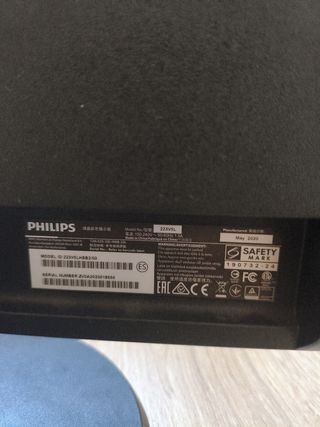 Pantalla Philips LED Negra