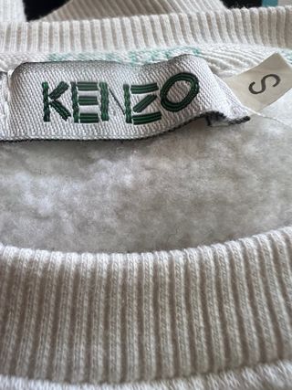 Sudadera Kenzo Tiger Paris Negra y Blanca
