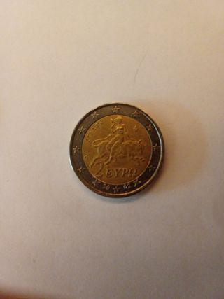 Moneda 2 Euros Grecia 2002 Estrella