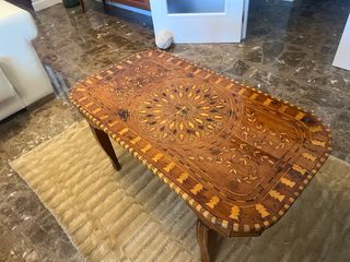 Mesa antigua estilo Sáhara
