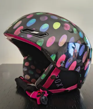 Casco esquí niña Roxy lunares