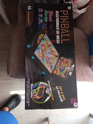 Pinball Electrónico de Mesa Neon Series