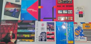 Vendo colección de 12 libros de diseño gráfico