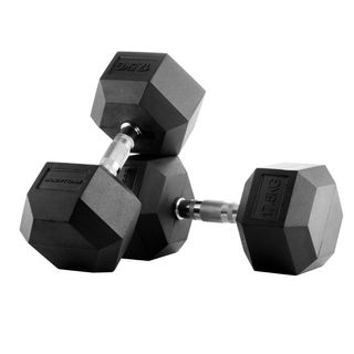 Mancuernas Hexagonales Bodytone 17.5kg (Par)