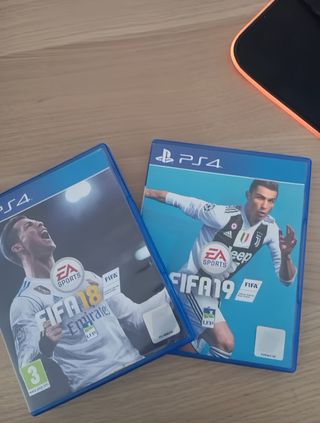 FIFA 18 y FIFA 19 PS4