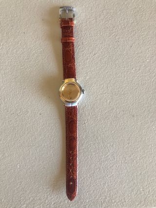 Reloj Loewe Mujer Dorado y Marrón
