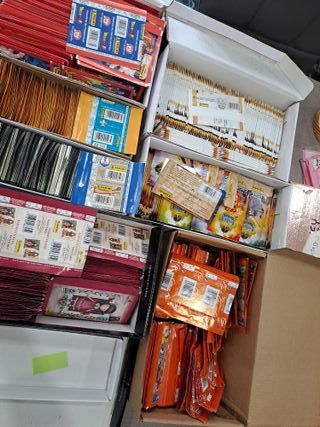 Lote cromos fútbol, manga 700 unidades 