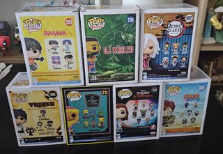 Funkos Varios (Demon Slayer, Naruto, Disney, etc.)