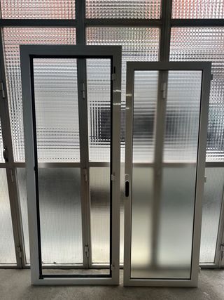 Puerta Aluminio Blanco