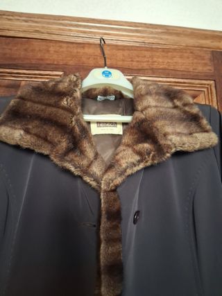 Cappotto donna con pelliccia