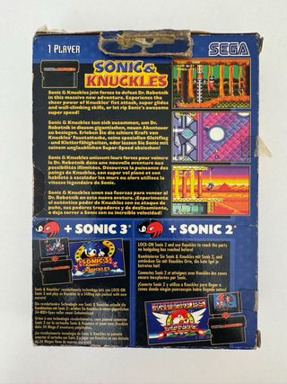 Sonic & Knuckles Mega Drive Sega