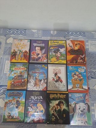 Lote 12 Películas DVD Disney y Harry Potter