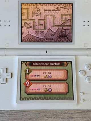 Zelda Spirit Tracks Nintendo DS en español 