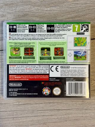 Zelda Spirit Tracks Nintendo DS en español 
