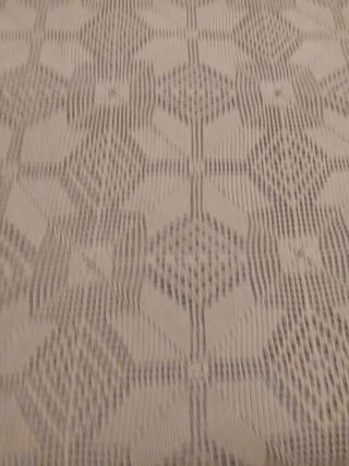 Copriletto matrimoniale uncinetto beige