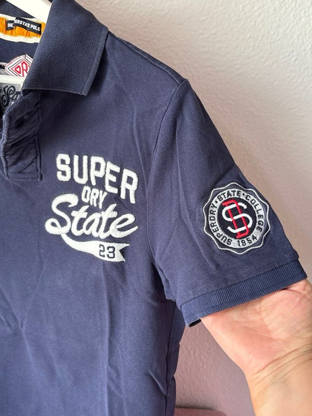 Polo Superdry Azul Talla M