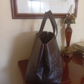 Bolso Piel Purificación García Marrón