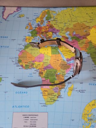 Reloj Norton Janus Plata Cronógrafo